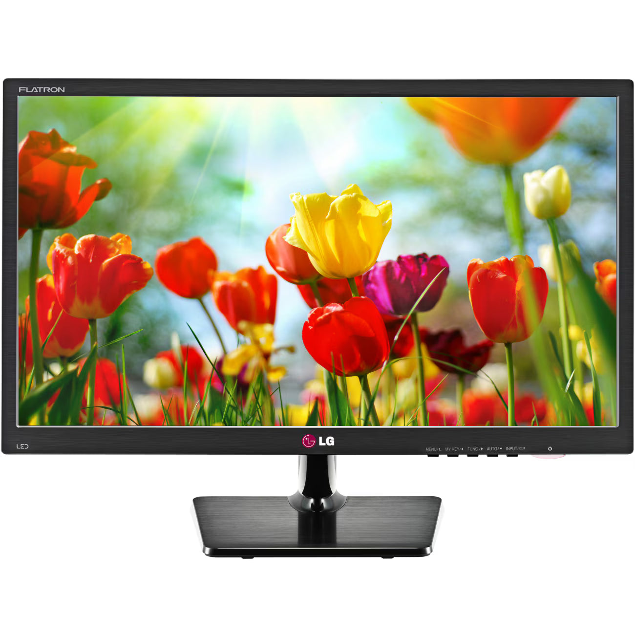 LG Flatron 22EN33S-B Full HD Monitor | 21.5" Matt Kijelző, LED, 5ms, VGA