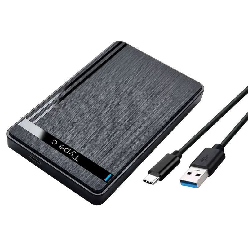 1 TB Külső HDD Merevlemez | Type-C & USB 3.0 Hordozható Tárhely