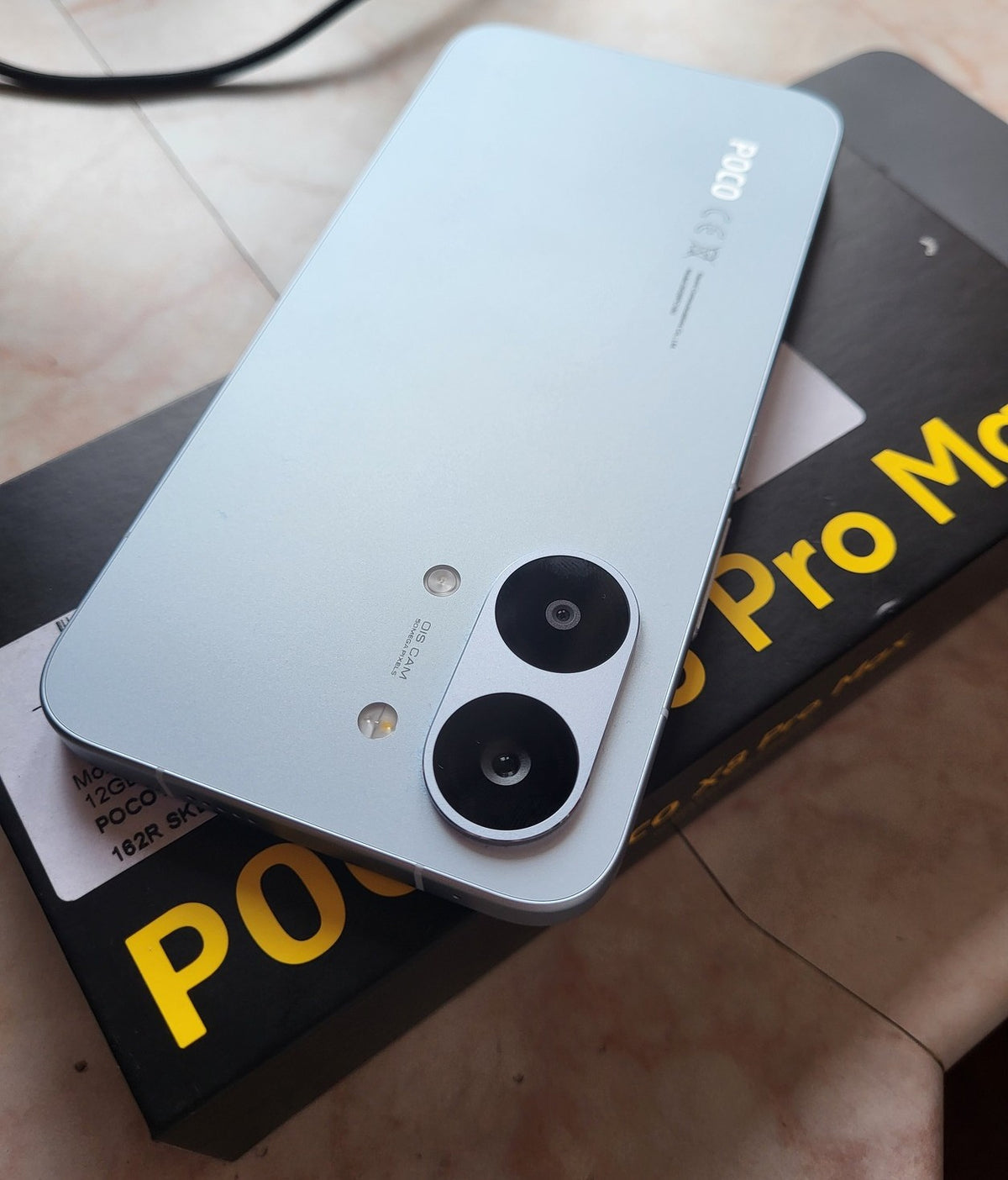 POCO X8 Pro Max 12GB/512GB Blue - 120Hz AMOLED Okostelefon