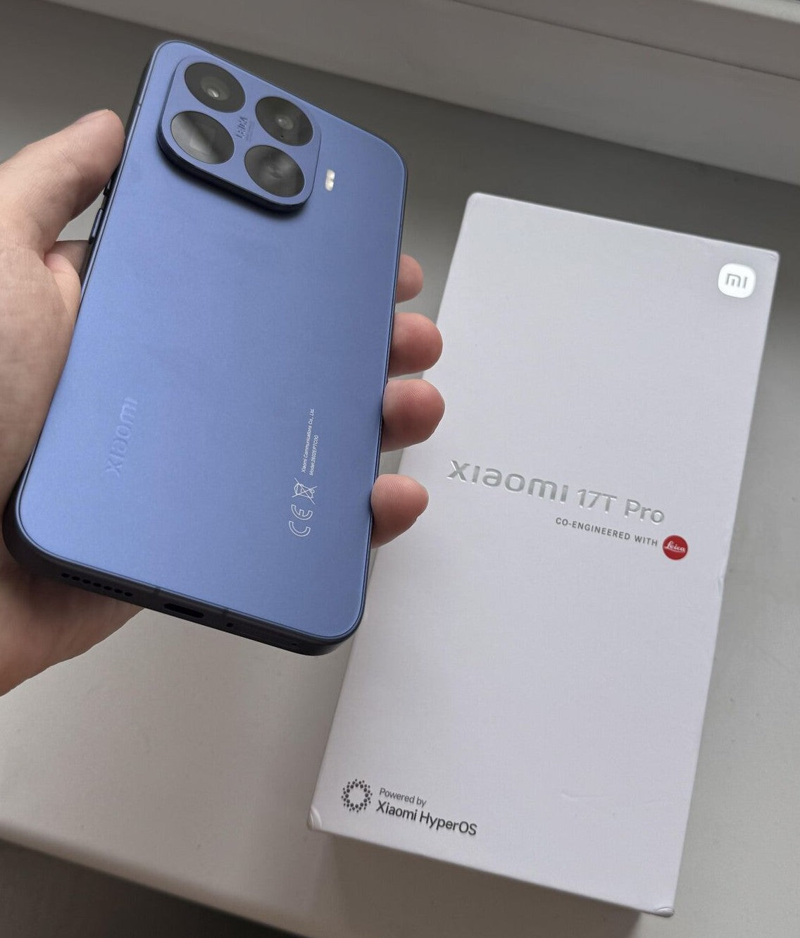 Xiaomi 17T Pro Deep Blue 12/512GB Okostelefon - 144Hz AMOLED, 5G