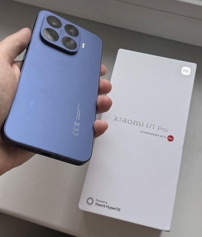 Xiaomi 17T Pro Deep Blue 12/512GB Okostelefon - 144Hz AMOLED, 5G