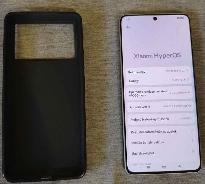 Xiaomi Poco X6 Pro 5G 12/512GB Grey | Dimensity 8300-Ultra, 120Hz