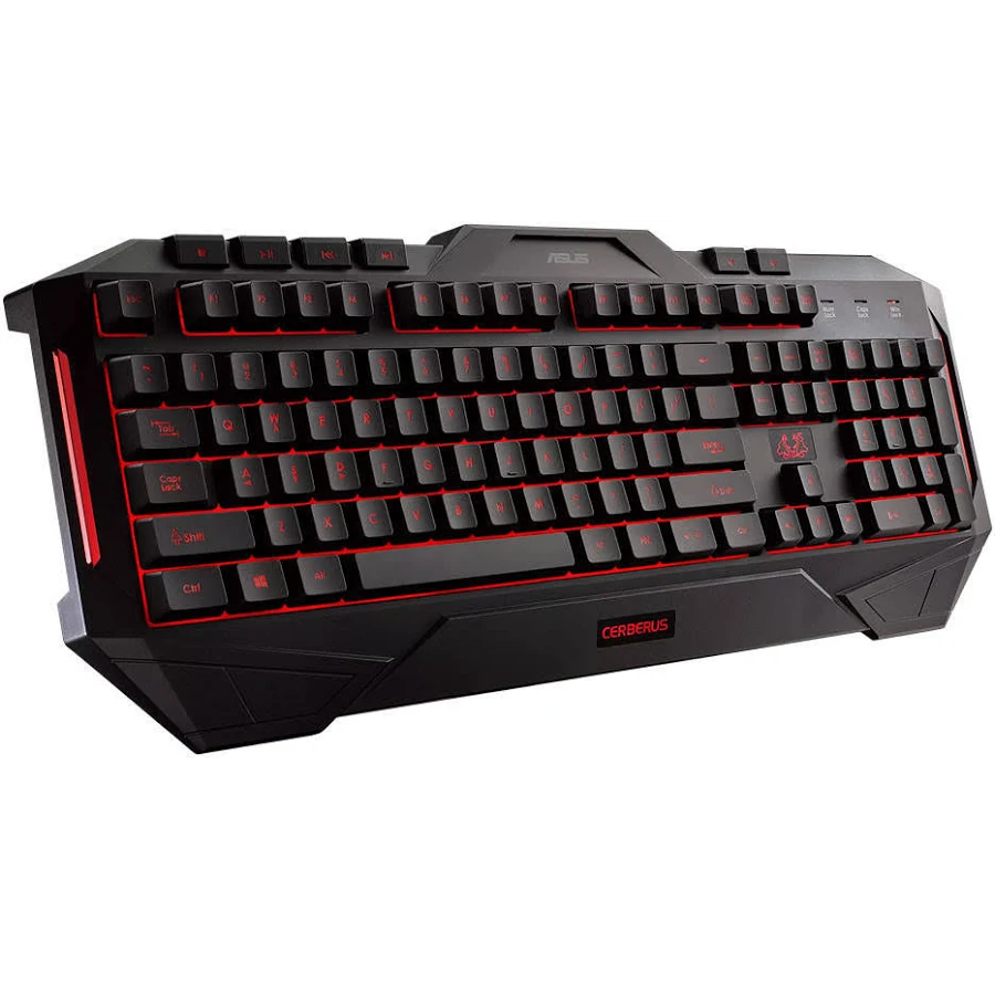 ASUS Cerberus Gaming Billentyűzet | Fém váz, Cseppálló, Makrók