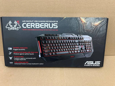 ASUS Cerberus Gaming Billentyűzet | Fém váz, Cseppálló, Makrók