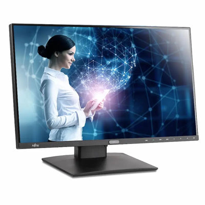 Fujitsu P27-8T Monitor | 27" QHD (2K) IPS, USB 3.1 Hub, Pivot állvány