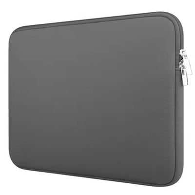 15,6" Laptop tok - Dupla cipzáras, szürke, 380x300mm