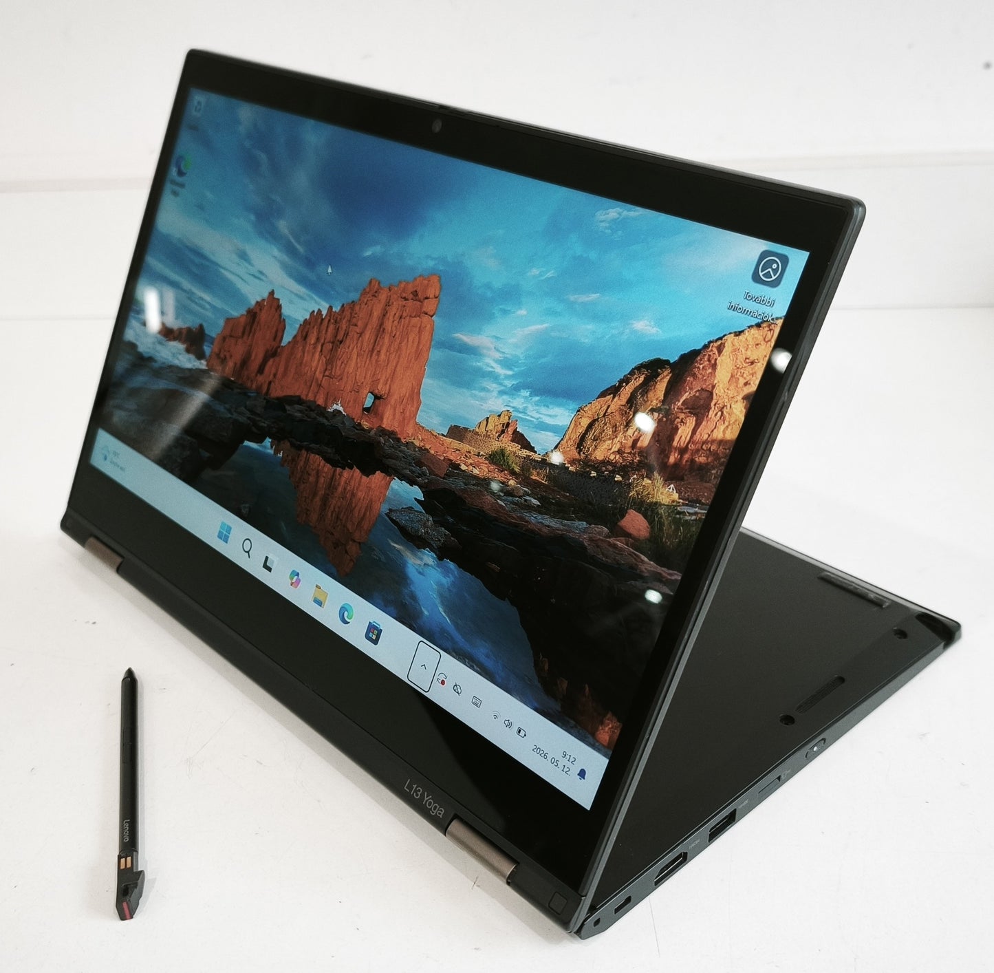 Lenovo ThinkPad Yoga L13 G1  i5-10310U / 16 GB / 256 GB SSD / FHD Touch / Win 11