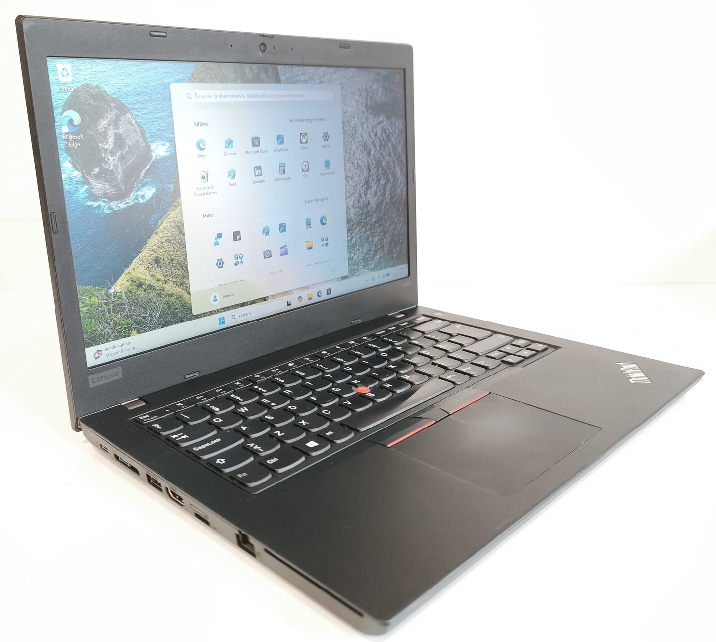 Lenovo ThinkPad L490  i3-8145U / 8 GB / 512 GB SSD / FHD / Win 11