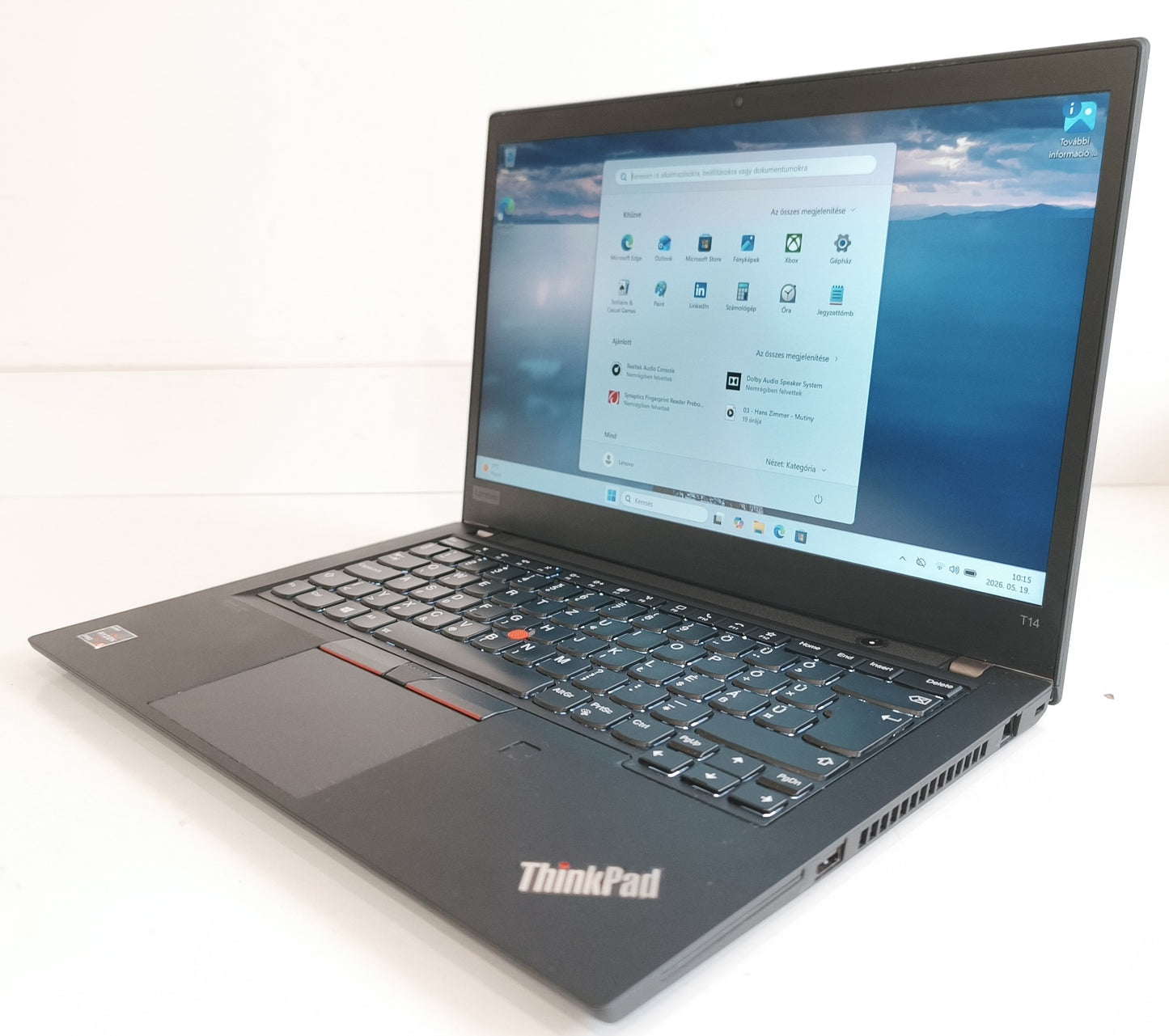 Lenovo ThinkPad T14 G2  i5-1135G7 / 16 GB / 256 GB SSD / FHD / Win 11