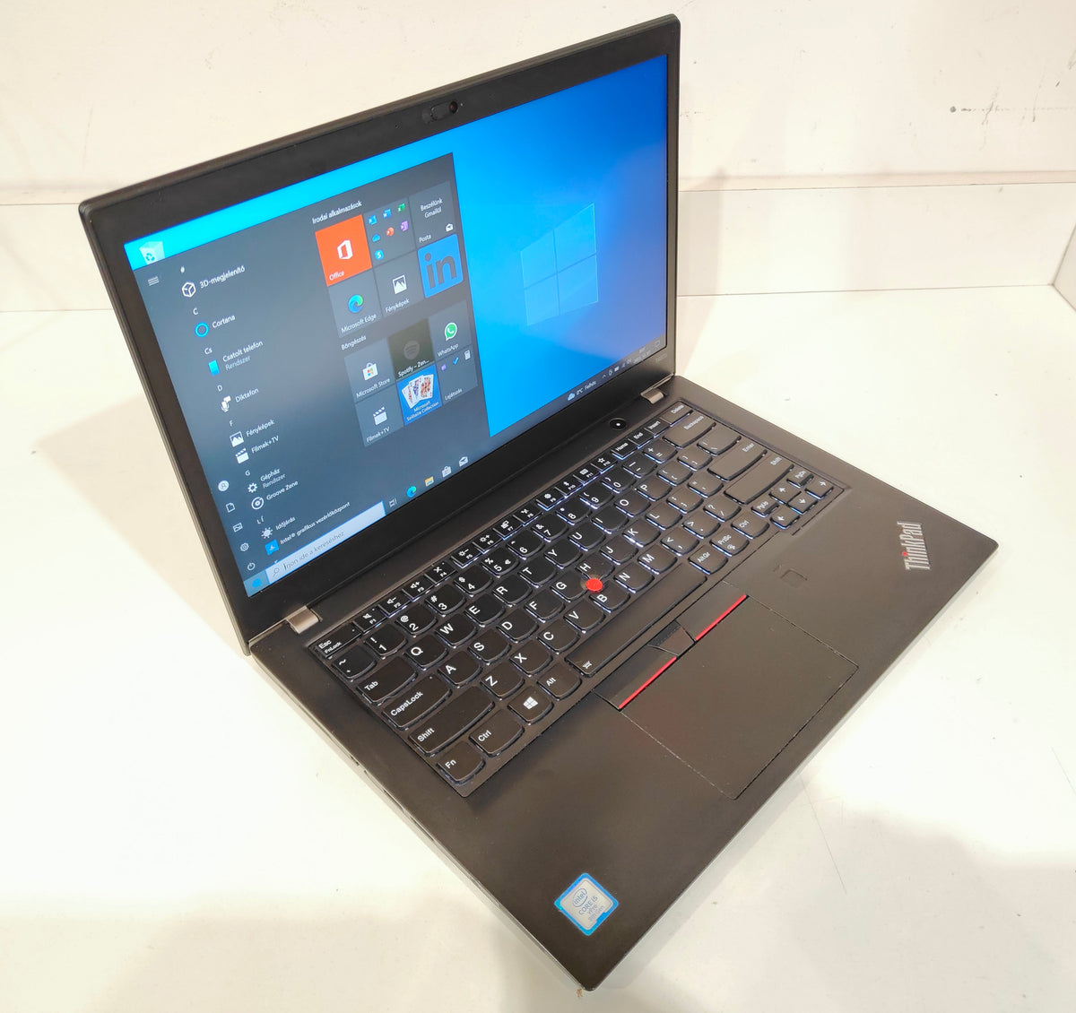 Lenovo ThinkPad T480s Touch  i5-8250U / 8 GB / 256 GB SSD / FHD / Win 11