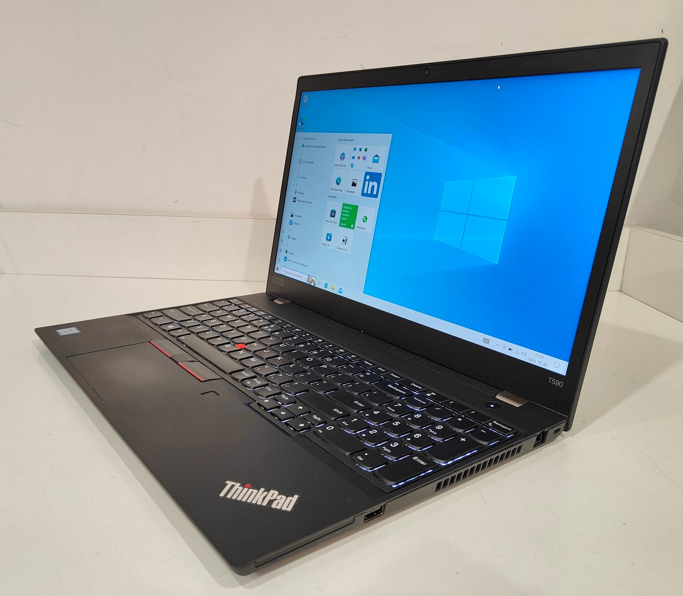 Lenovo ThinkPad T590 i7-8665U / 16 GB / 256 GB SSD / FHD / Nvidia / Win 11