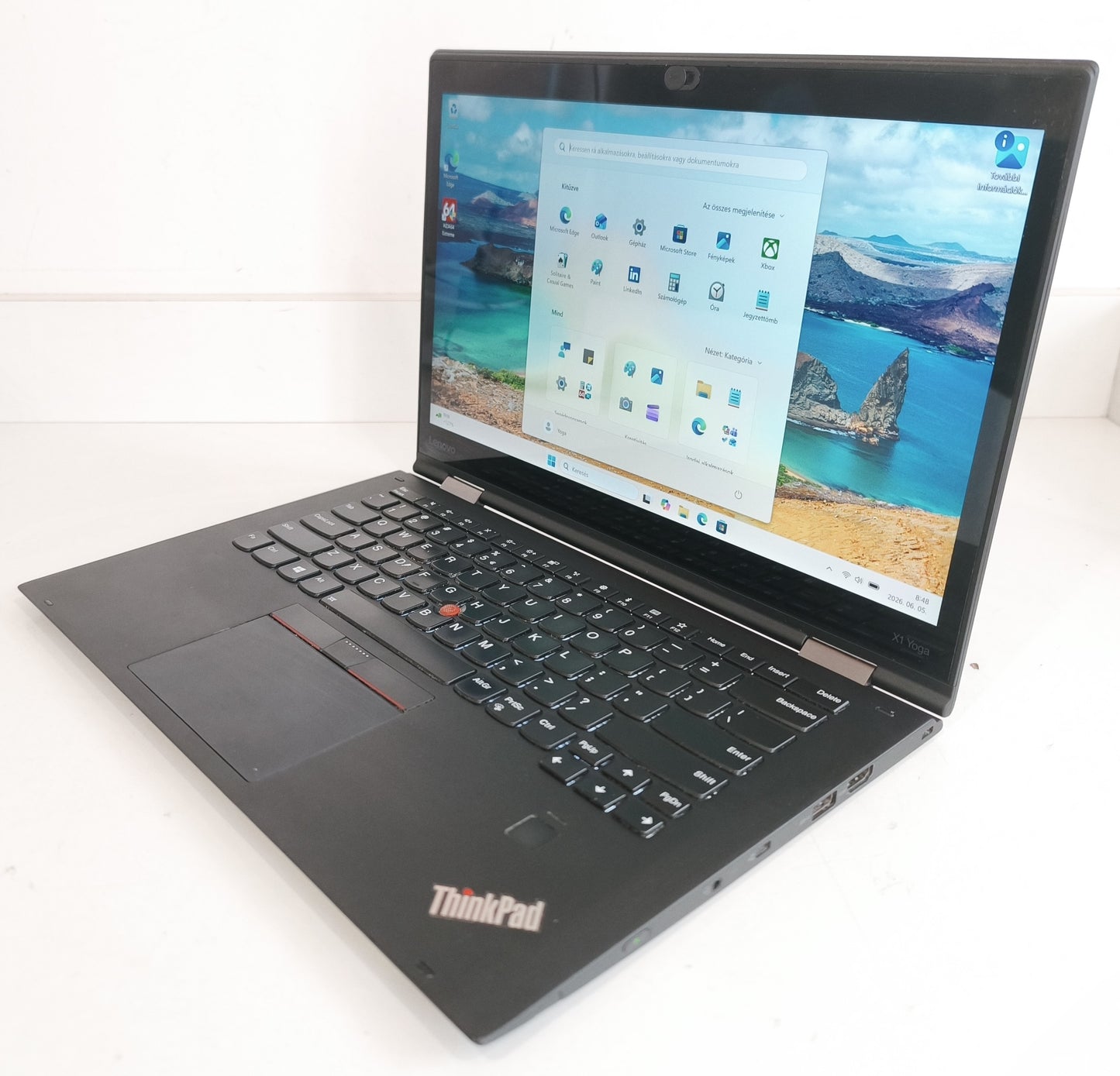 Lenovo ThinkPad X1 Yoga G2  i7-7600U / 8 GB / 256 GB SSD / FHD Touch / Win 11