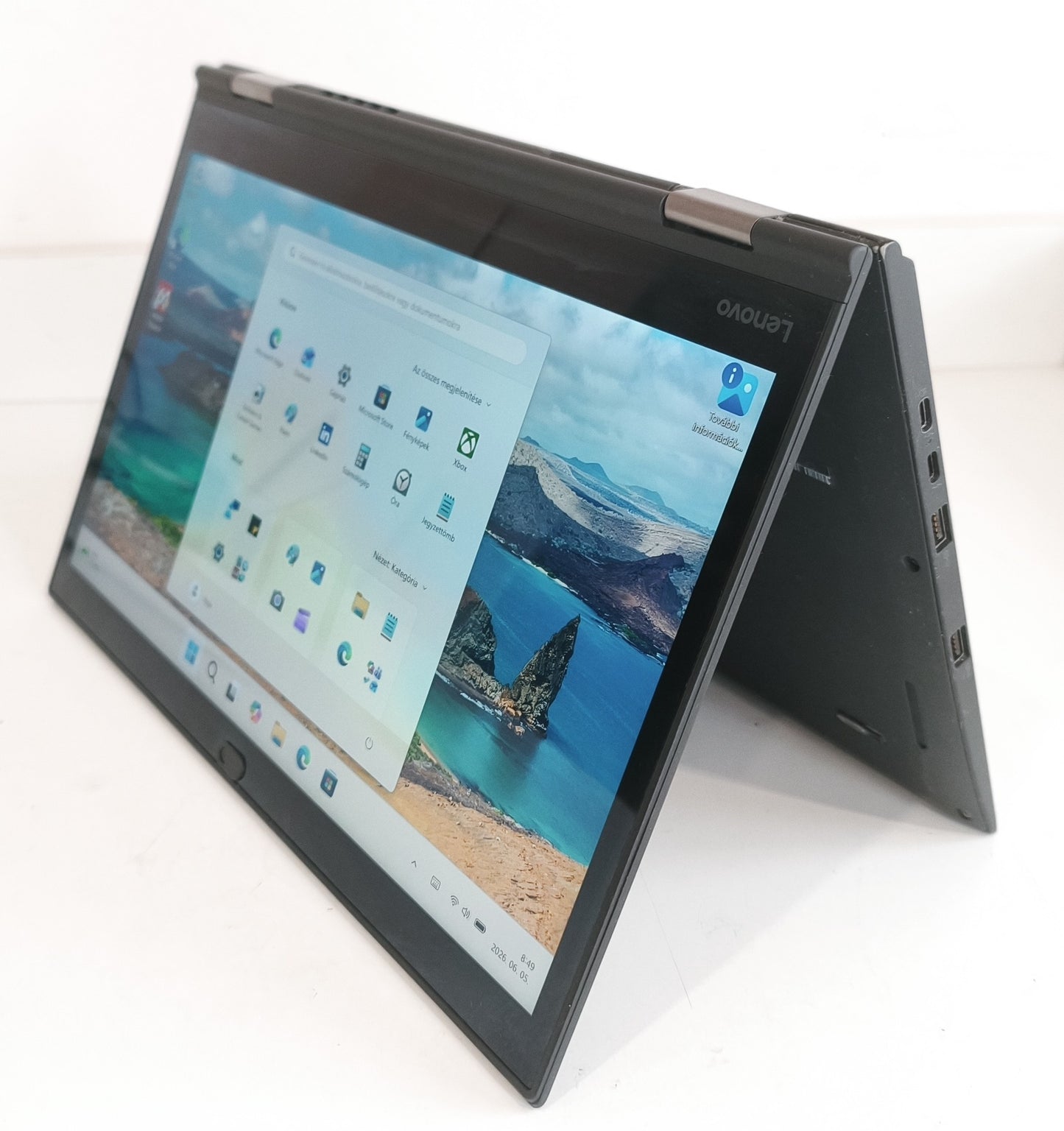 Lenovo ThinkPad X1 Yoga G2  i7-7600U / 8 GB / 256 GB SSD / FHD Touch / Win 11