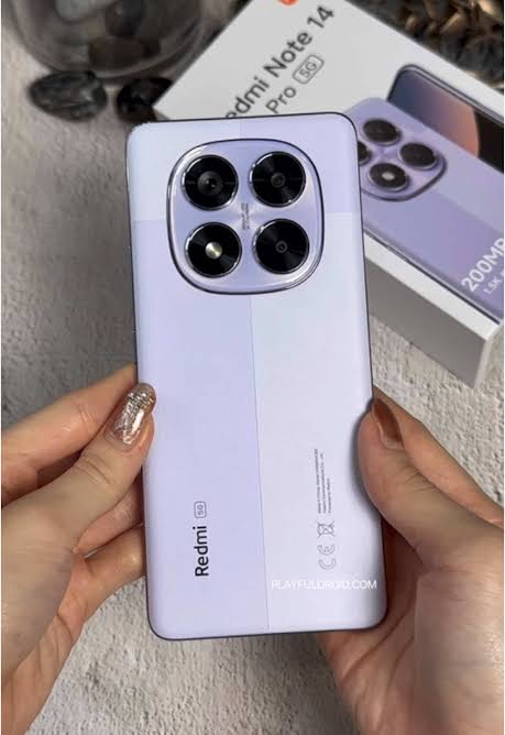 Xiaomi Redmi Note 14 Pro 5G Lavender Purple 8/256GB | 200MP OIS, Amoled