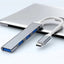 USB-C – 4 Portos USB 3.0 Hub | Prémium Alumínium Elosztó
