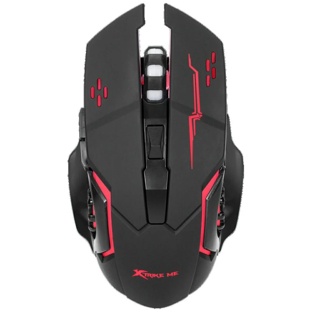 XTRIKE ME GW-601 Vezeték nélküli Gamer Egér | RGB, 1600 DPI