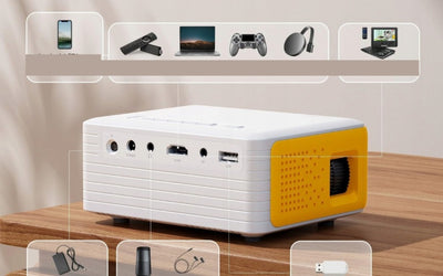 Yoton Y3 3.0 Hordozható Projektor - 1080P Támogatás & Moziélmény